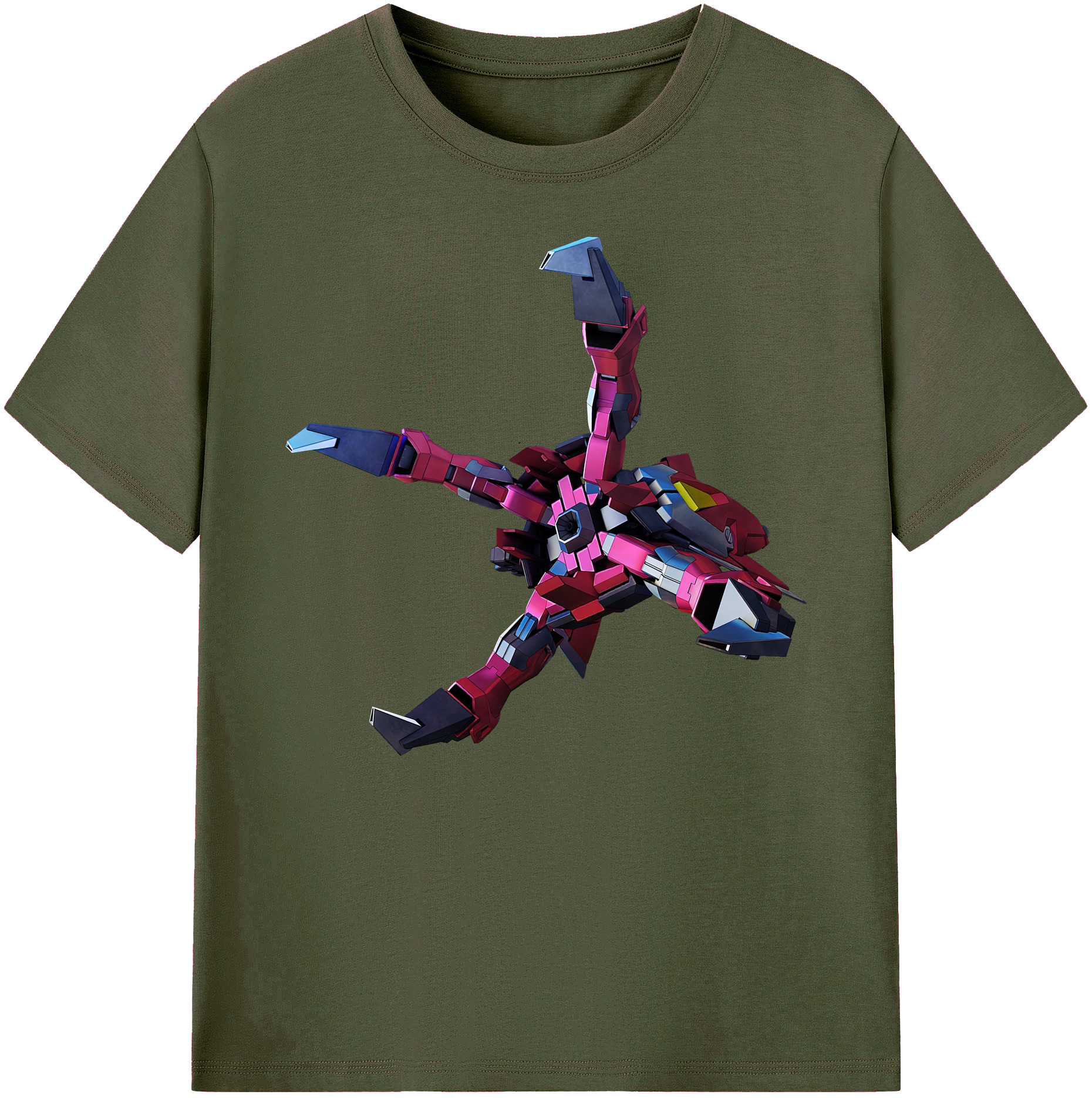 （画像用） 機動戦士ガンダム Mobile Suit Gundam 綿100％ メンズ半袖Tシャツ｜肌触りやわらか＆通気性